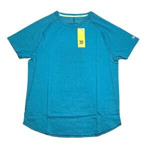 All In Motion Mens Blue Short Sleeve Running T Shirt NWT SZ M